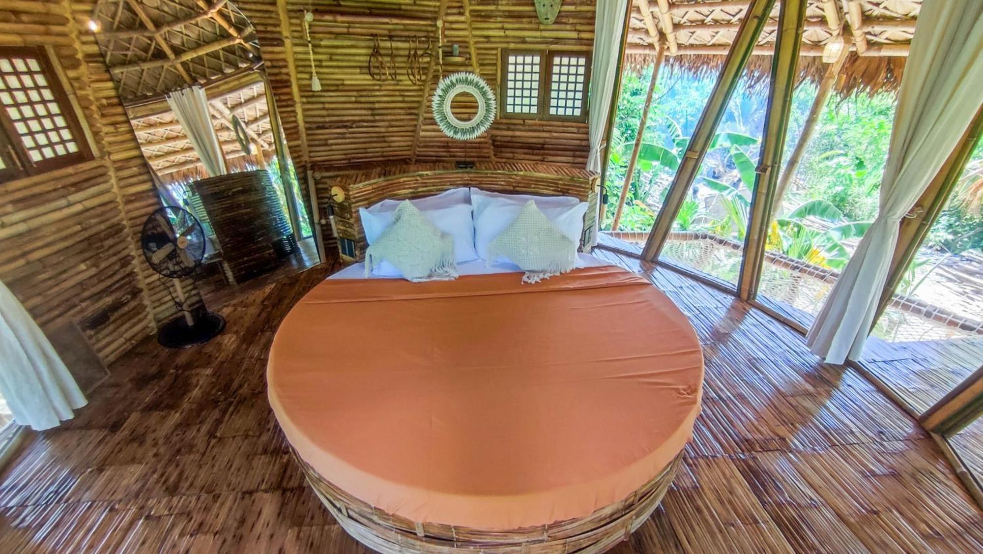 The Bamboo Houses - Tropical Garden & Empty Beach General Luna  Eksteriør billede